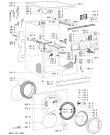 Схема №1 AWO/D 10561/7 с изображением Переключатель для стиралки Whirlpool 481241029526