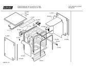 Схема №1 SE2NCK3 026/220-91 с изображением Вкладыш в панель для посудомойки Bosch 00353852