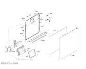Схема №1 S36KMM35N Kenmore с изображением Панель управления для посудомойки Bosch 00775399