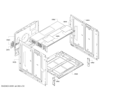 Схема №1 HEB34D450 с изображением Ручка переключателя для духового шкафа Bosch 00612487