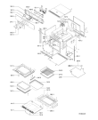 Схема №1 AKZ 369 IX с изображением Дверка для духового шкафа Whirlpool 481245058694