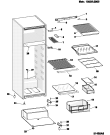 Схема №1 R24YEU (F025097) с изображением Винтик для холодильника Indesit C00084767