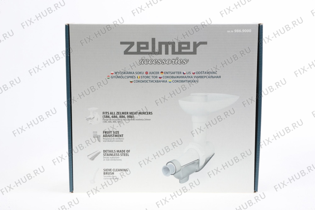 Большое фото - Шнековая соковыжималка для мясорубки Zelmer 986.9000 11002216 для электромясорубки Zelmer 11002216 в гипермаркете Fix-Hub
