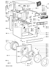 Схема №1 AWO37515 (F092616) с изображением Обшивка для стиралки Indesit C00317848