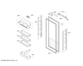 Схема №1 KIR25P60L с изображением Толкатель для холодильника Siemens 00679209