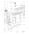 Схема №1 GSI 4633 BW-WS с изображением Обшивка для посудомойки Whirlpool 481245370294
