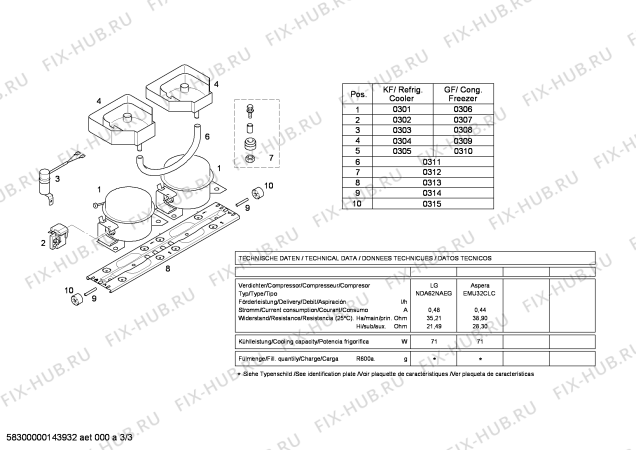 Схема №1 3KEP6866 с изображением Панель для холодильника Bosch 00660454