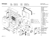 Схема №1 46/0050 VF550 с изображением Кронштейн для стиралки Bosch 00116374