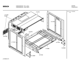 Схема №1 HEN364640 с изображением Фронтальное стекло для духового шкафа Bosch 00472189