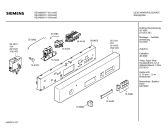 Схема №1 SE24202EU с изображением Передняя панель для посудомойки Siemens 00352121