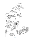 Схема №1 PMA 6X с изображением Держатель для духового шкафа DELONGHI 51BF62H