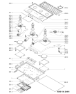 Схема №1 KHMF 9010/I с изображением Запчасть для духового шкафа Whirlpool 481010410618