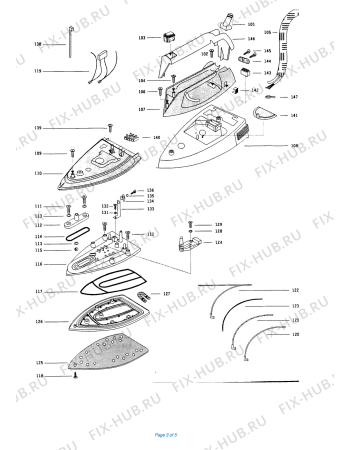 Схема №1 STIRELLA 505A с изображением Всякое для электроутюга DELONGHI SC25050017