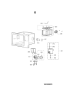 Схема №1 SPC 8360/1 IN с изображением Крышечка для электропечи Whirlpool 480121102326