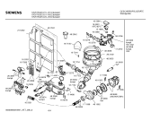 Схема №1 SF25T552EU с изображением Боковая часть корпуса для посудомоечной машины Siemens 00219278