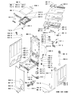 Схема №1 AWA 1155 с изображением Винтик Whirlpool 481250248346