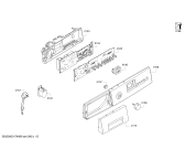 Схема №1 WM12Q361GB varioPerfect с изображением Панель управления для стиралки Siemens 00791794
