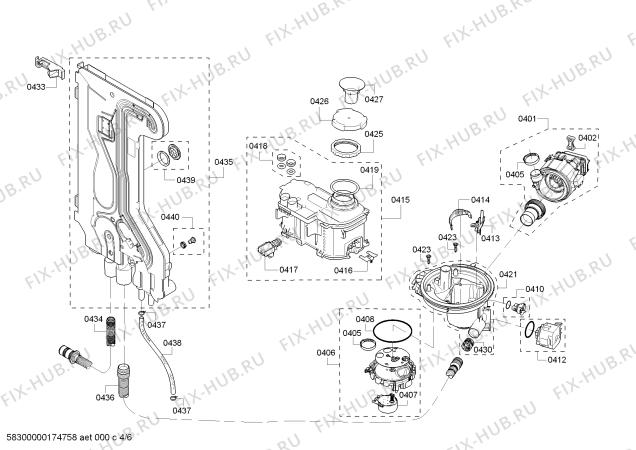 Схема №1 63012933313 Kenmore с изображением Панель управления для посудомоечной машины Bosch 00770760