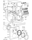 Схема №1 WAK 7750/2 с изображением Обшивка для стиральной машины Whirlpool 481245213914