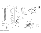 Схема №1 KGH34X63GB с изображением Вкладыш в панель для холодильной камеры Bosch 00670333