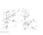 Схема №1 MUM52120GB с изображением Привод для кухонного комбайна Bosch 00703969