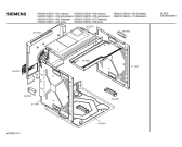 Схема №1 HB48040EU с изображением Панель управления для духового шкафа Siemens 00296918