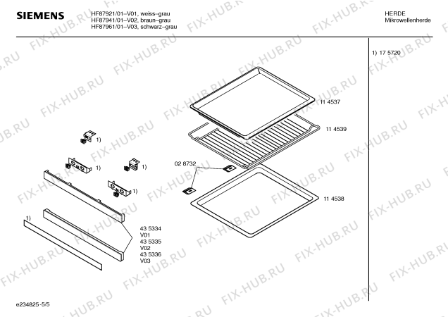 Схема №1 HF87941 с изображением Панель управления для микроволновой печи Siemens 00436919