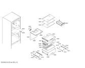 Схема №1 KGF39SB20 с изображением Дверь для холодильной камеры Bosch 00711389
