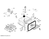 Схема №1 HBA41R420E Horno bosch indep.multif.blnc.c/minutero с изображением Часовой механизм для духового шкафа Bosch 00603531