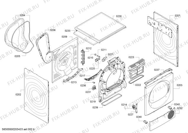 Схема №1 WTW87640ES SelfCleaning Condenser с изображением Силовой модуль запрограммированный для электросушки Bosch 10007875