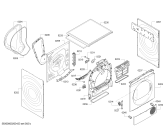 Схема №1 WTW87640ES SelfCleaning Condenser с изображением Силовой модуль запрограммированный для электросушки Bosch 10007875
