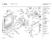 Схема №1 SMI5500 с изображением Панель для посудомоечной машины Bosch 00287567