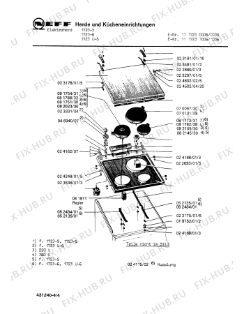Схема №1 1117243006 1724UF-6 с изображением Переключатель для электропечи Bosch 00024909