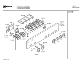 Схема №1 E1831N0 с изображением Панель управления для плиты (духовки) Bosch 00299550