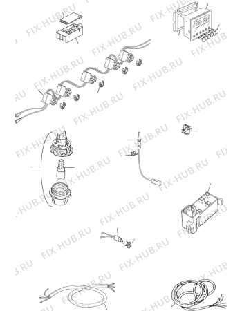 Схема №1 DEFV908R с изображением Разбрызгиватель для плиты (духовки) DELONGHI 101376