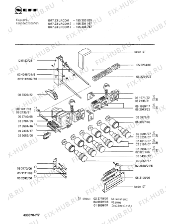 Схема №1 195303855 1067.53LHRCDM с изображением Электрический предохранитель для электропечи Bosch 00023230