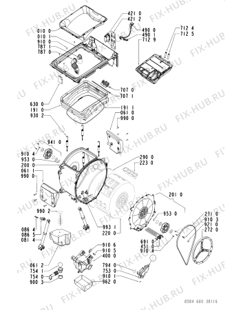 Схема №1 S 600 TL1 с изображением Декоративная панель для стиралки Whirlpool 481245215243