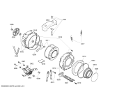 Схема №1 WLX24360PL Maxx 5 с изображением Бак для стиралки Bosch 00245757