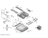 Схема №1 SMI85M35EU с изображением Передняя панель для посудомоечной машины Bosch 00705788