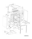 Схема №1 ADP 900 IX с изображением Запчасть для посудомоечной машины Whirlpool 481010668658