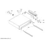 Схема №1 3AC149X с изображением Ручка двери для печи Bosch 00682192