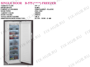 Холодильник Beko BEKO FDG 5750 HCA (6019487182) - Фото