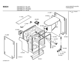 Схема №1 SGI43A02FF с изображением Вкладыш в панель для посудомоечной машины Bosch 00367270