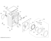 Схема №1 WS10G140OE iQ 300 с изображением Панель управления для стиральной машины Siemens 11017206