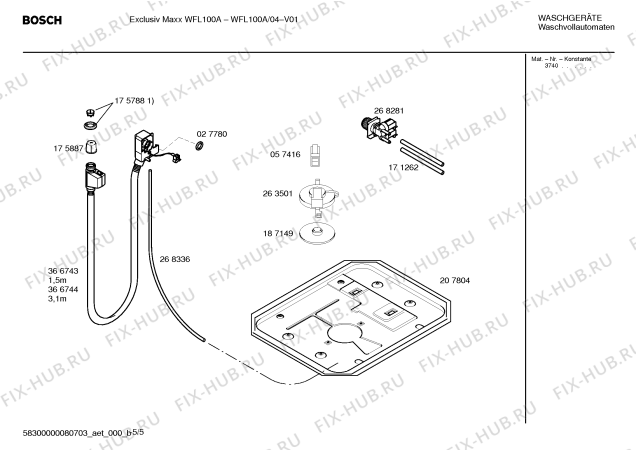 Схема №1 WFO160M Exclusiv Maxx WFO 160M с изображением Ручка для стиралки Bosch 00483306
