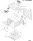 Схема №1 SC98PXT (F028760) с изображением Дверца для электропечи Indesit C00140126