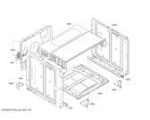 Схема №1 HBB23C360R Bosch с изображением Фронтальное стекло для плиты (духовки) Bosch 00688300