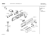 Схема №1 WFB1606SG SILENT EDITION с изображением Панель управления для стиралки Bosch 00362662