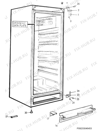 Взрыв-схема холодильника Unknown KS350 - Схема узла C10 Cabinet