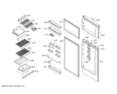 Схема №1 RS32U7214C Coldex с изображением Реле для холодильника Bosch 00603621